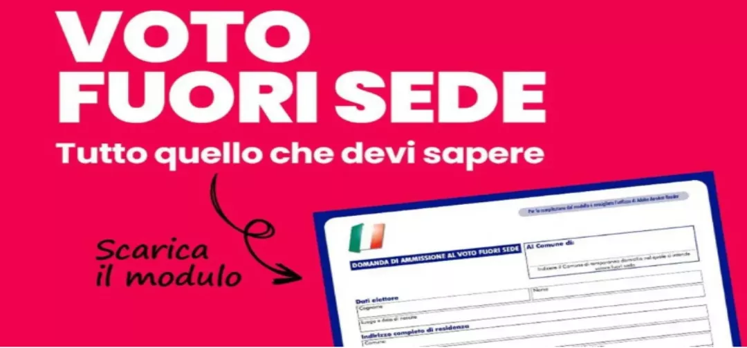 Esercizio del diritto di voto da parte degli elettori fuori sede